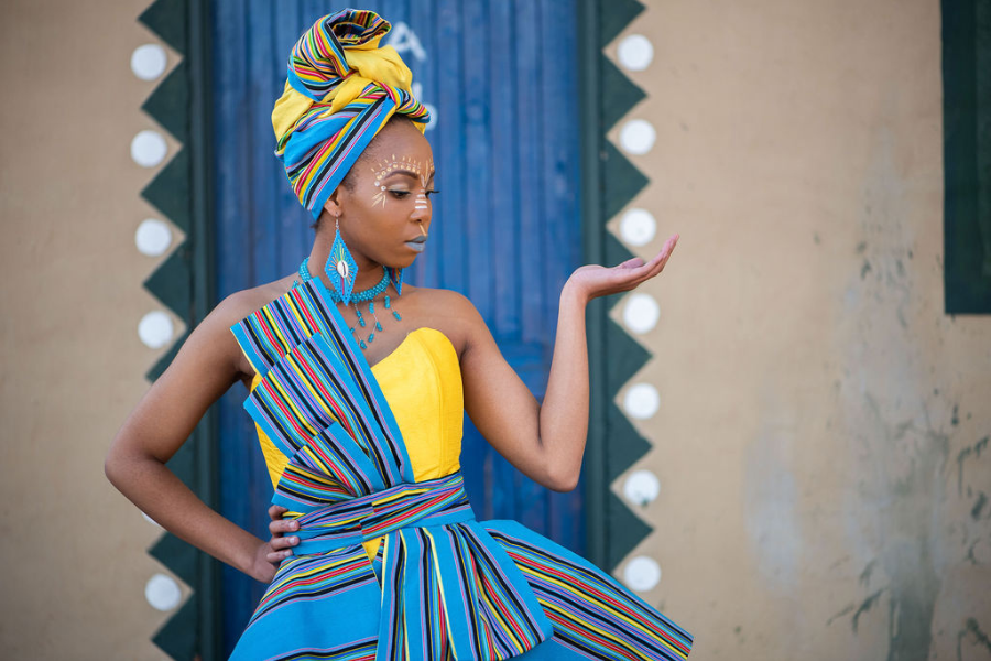 Shifting Sands African Couture