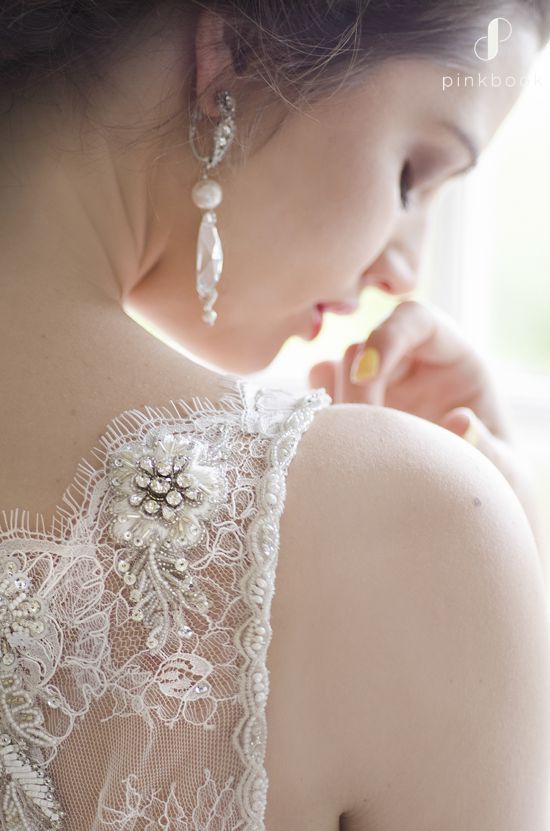 Lace Wedding Dress Details