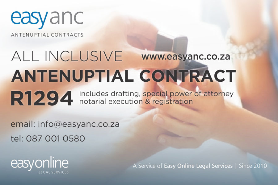 EasyAnc.co.za - Contracts & Legal Gauteng