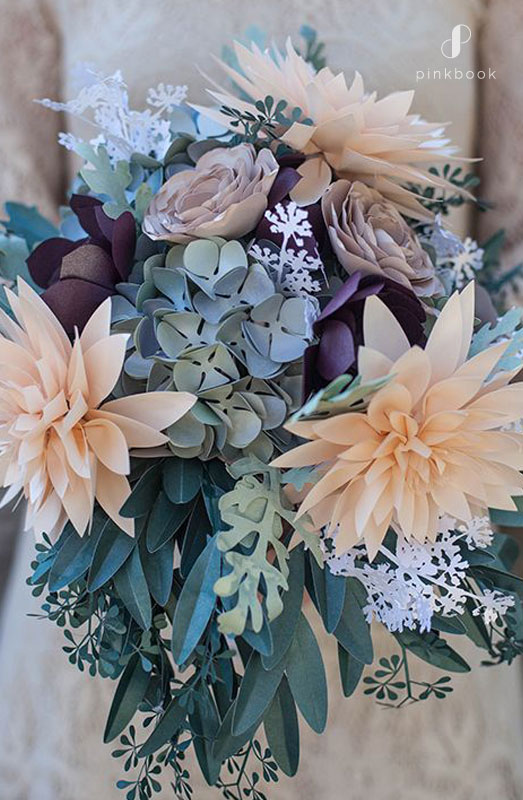Paper Wedding Bouquet