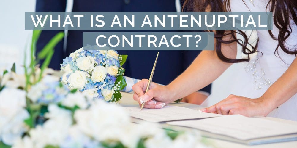 Marriage Contract - Antenuptial