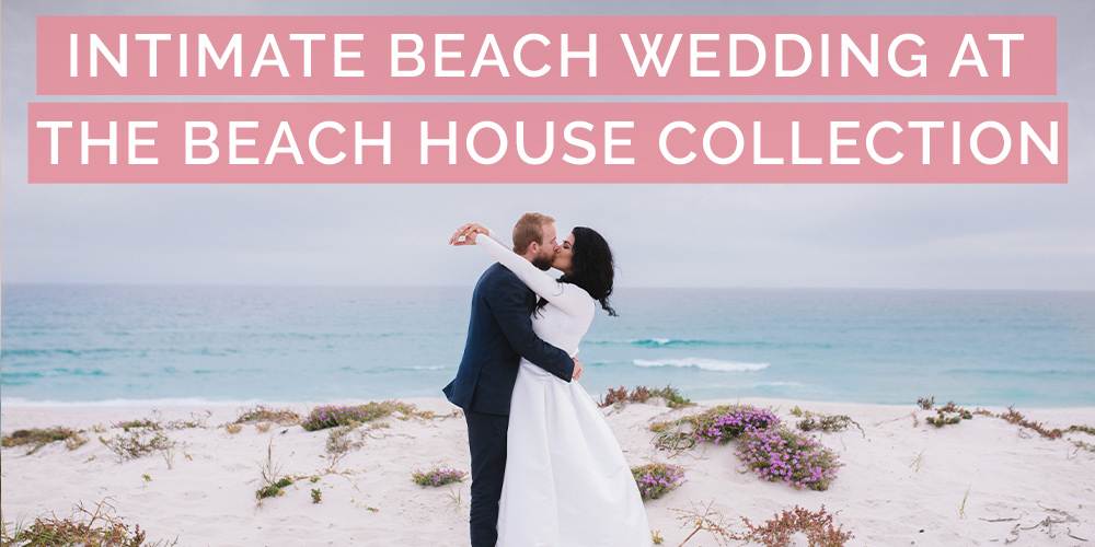 intimate beach wedding beach house collection pink book feature