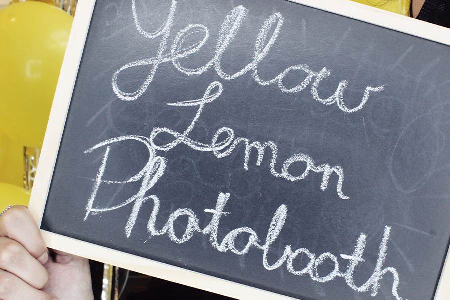 Yellow Lemon Photobooth