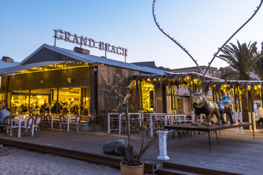 Grand Africa Café & Beach - Wedding Venues Cape Town